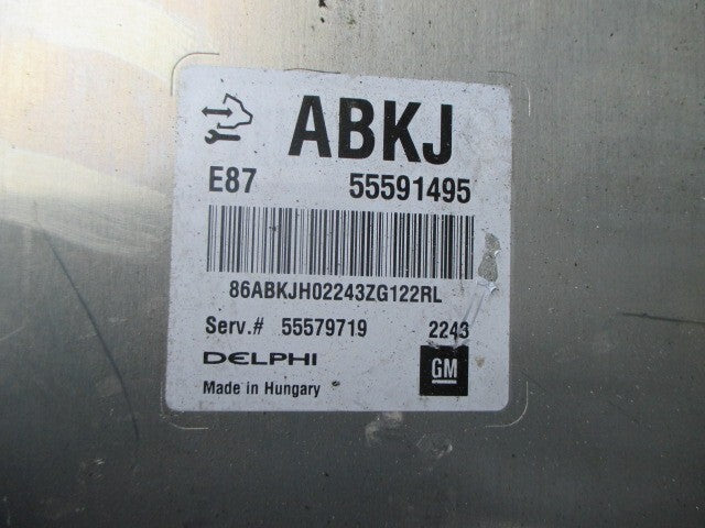 VAUXHALL ASTRA J 2012 1.7 DIESEL ENGINE CONTROL UNIT ECU 55591495