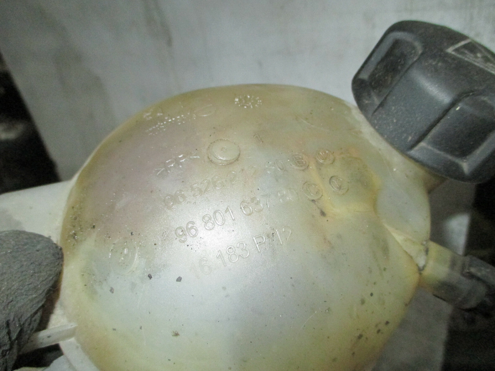 PEUGEOT 207 2008 COOLANT TANK EXPANSION BOTTLE 9680163780