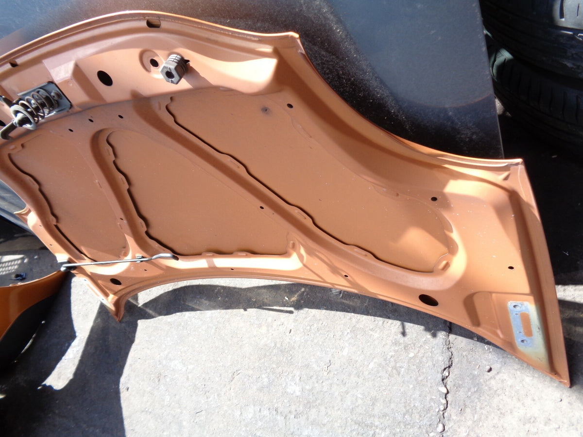 CHEVROLET MATIZ 2003 MK1 FRONT ENGINE HOOD BAY BONNET ORANGE