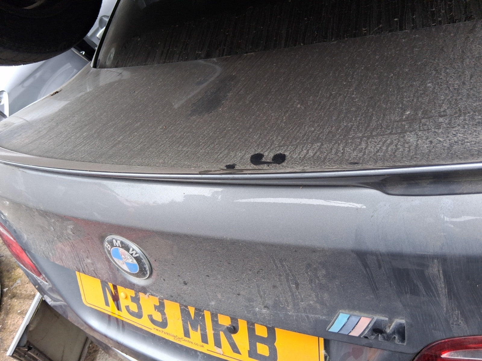 2010 BMW 5 SERIES F10 M SPORT BARE TAILGATE BOOTLID SPACE GREY METALLIC A52