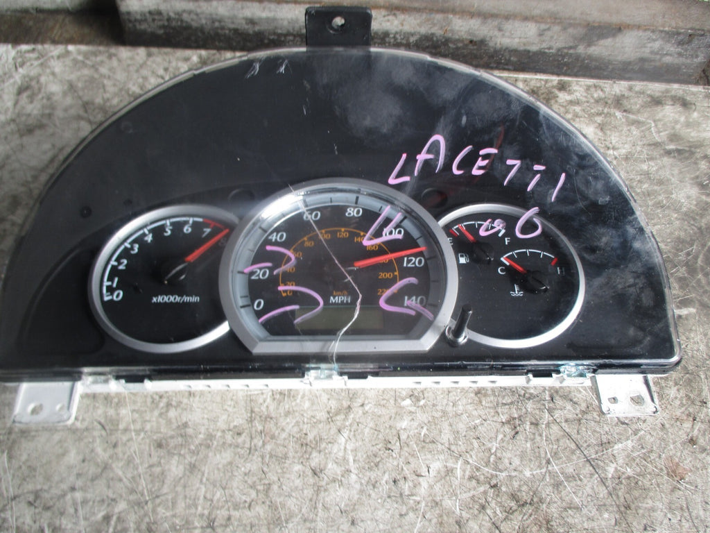 CHEVROLET LACETTI 2006 1.6 PETROL AUTO SPEEDO SPEEDOMETER INSTRUMENT CLUSTER