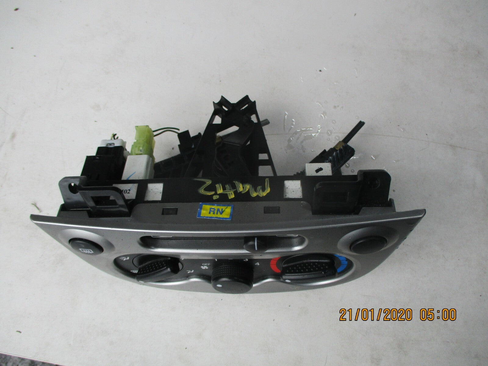 CHEVROLET MATIZ MK2 2009 HEATER CLIMATE CONTROL SWITCH PANEL ASSEMBLY UNIT