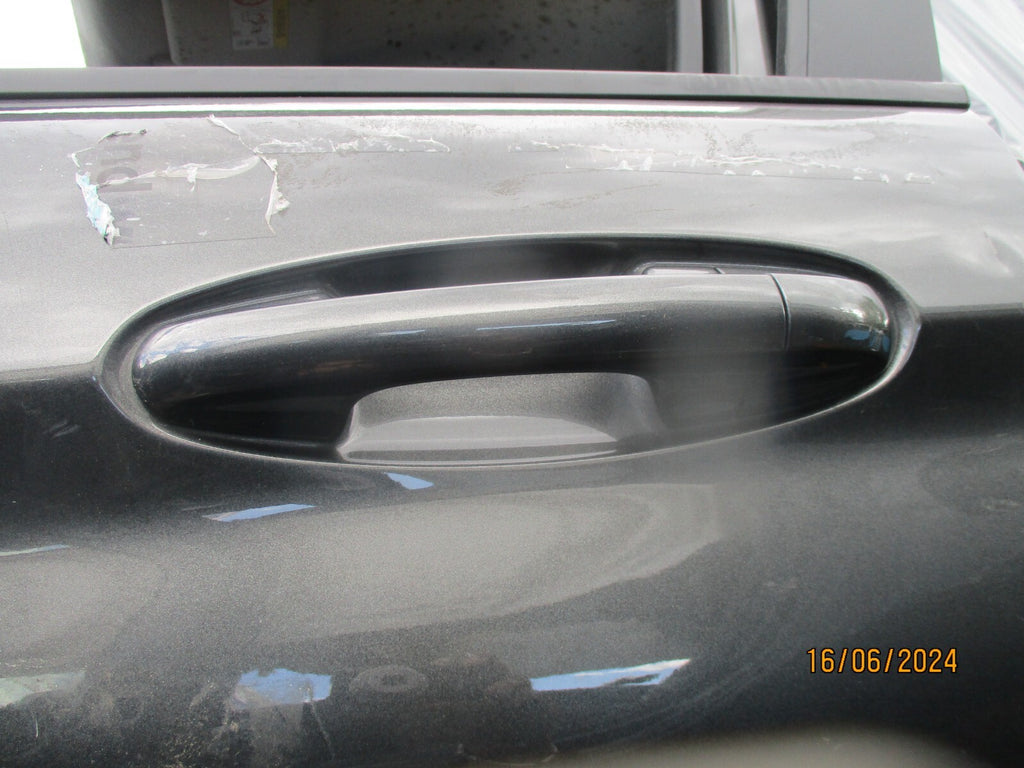 FORD FIESTA MK8 2023 NSF PASSENGER SIDE FRONT EXTERIOR DOOR HANDLE MAGNETIC GREY