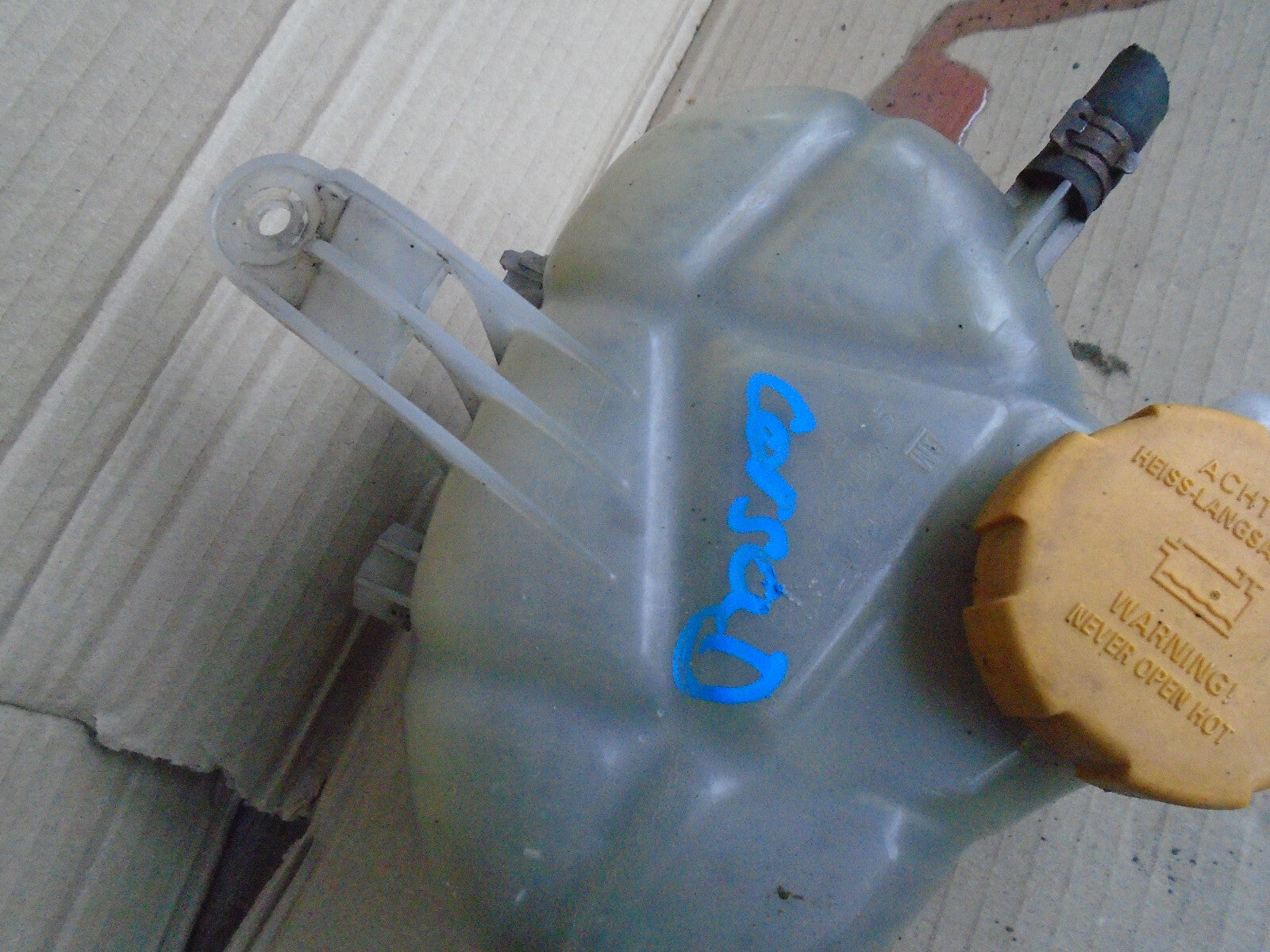 VAUXHALL CORSA D COOLANT EXPANSION TANK RESERVOIR