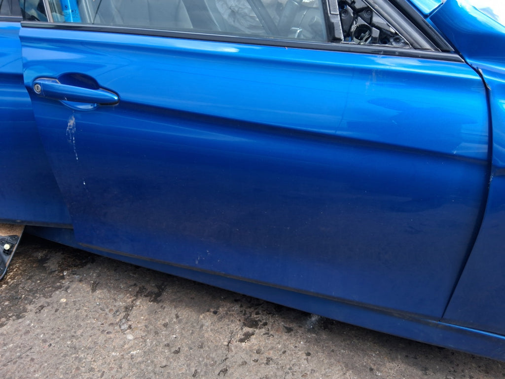 2019 BMW 3 SERIES F30 330i ESTATE LCI OSF DRIVER FRONT BARE DOOR B45 BLUE