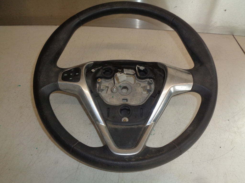 FORD FIESTA 2016 MK7 3 SPOKE MULTI FUNCTION STEERING WHEEL C1BB3600AB3ZHE
