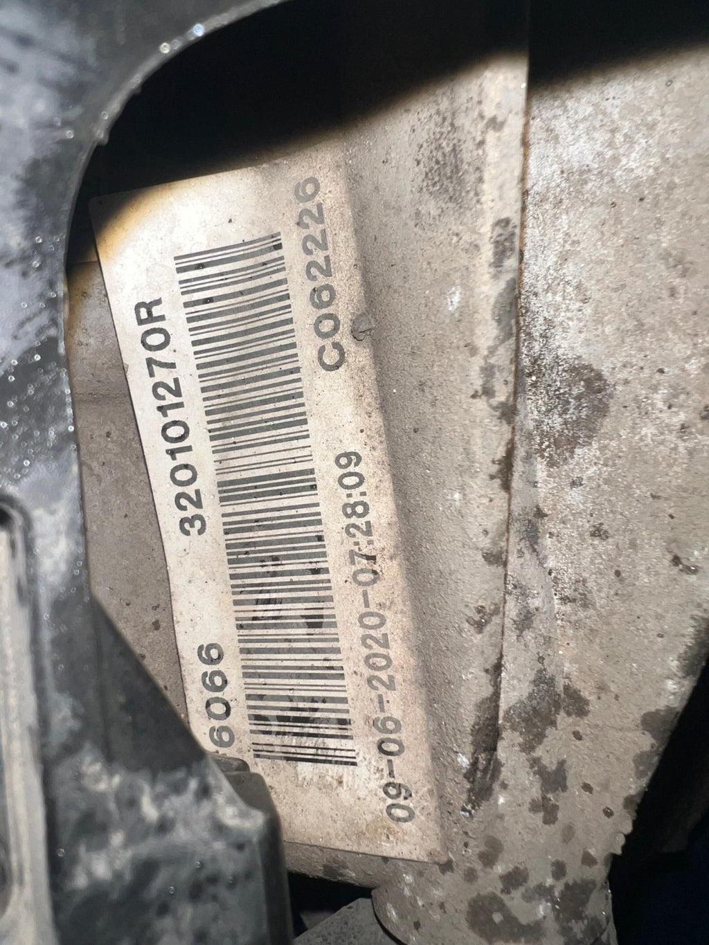2020 RENAULT MASTER MK3 2.3 DCI DIESEL 6 SPEED MANUAL GEARBOX 320101270R PF6066