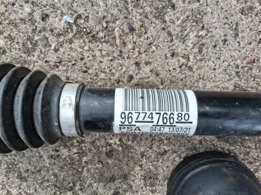 2021 CITROEN C3 MK3 OS DRIVER SIDE FRONT RIGHT DRIVE SHAFT 9677476680