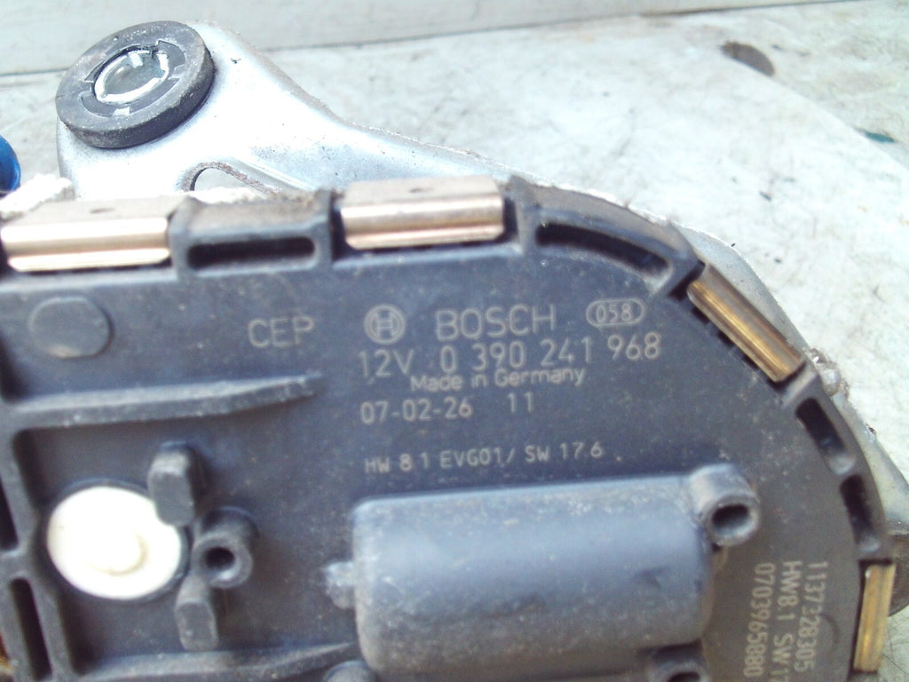 2007 PEUGEOT 407 NS PASSENGER SIDE WINDSCREEN WIPER MOTOR 9661812180
