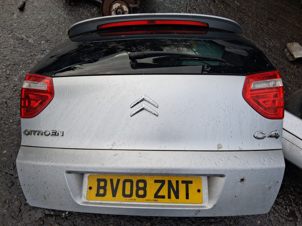 2008 CITROEN C4 PICASSO COMPLETE REAR TAILGATE BOOTLID SILVER