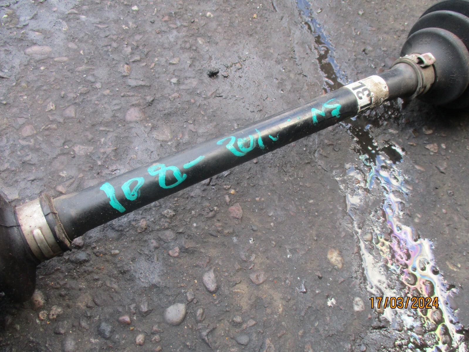 PEUGEOT 108 2016 1.0 PETROL NSF PASSENGER SIDE FRONT DRIVESHAFT 434200H040