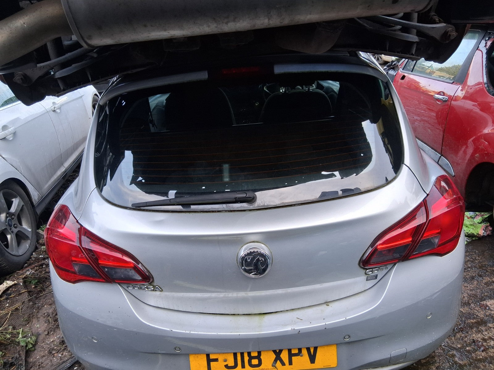 2018 VAUXHALL CORSA E 3 DOOR CORSA VAN OSR DRIVER SIDE REAR OUTER TAIL LIGHT
