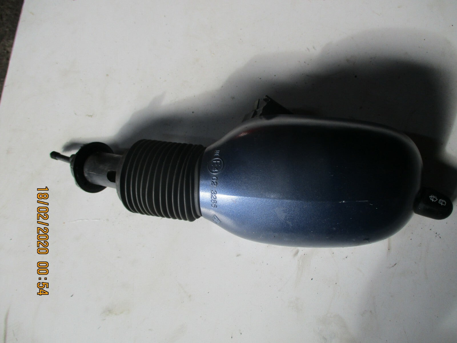 FORD KA MK1 2004 UNIVERSAL DOOR WING MIRROR BLUE MANUAL