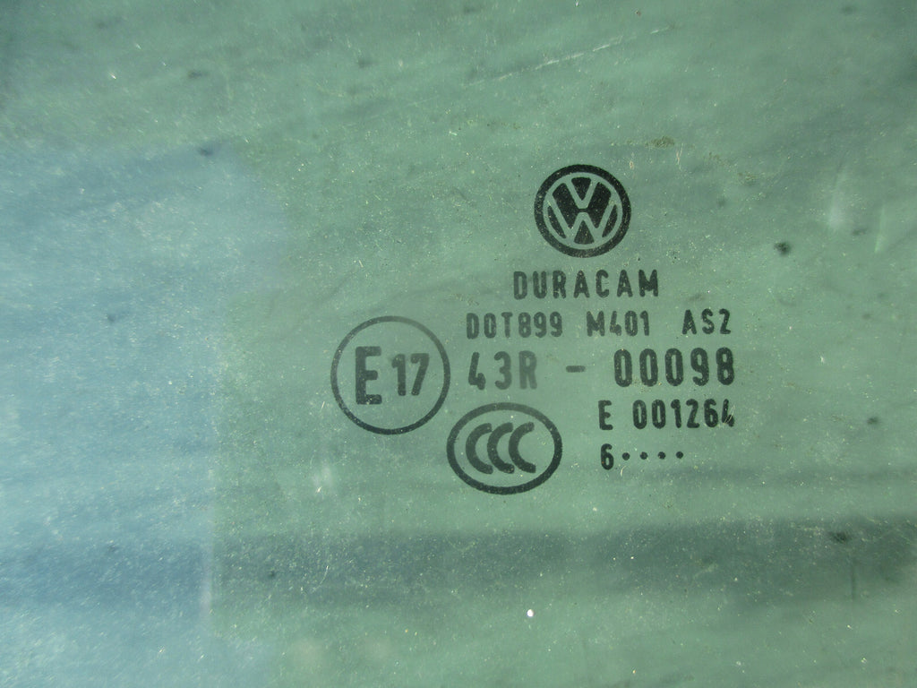 VW TIGUAN 2016 NSF PASSENGER SIDE FRONT WINDOW GLASS