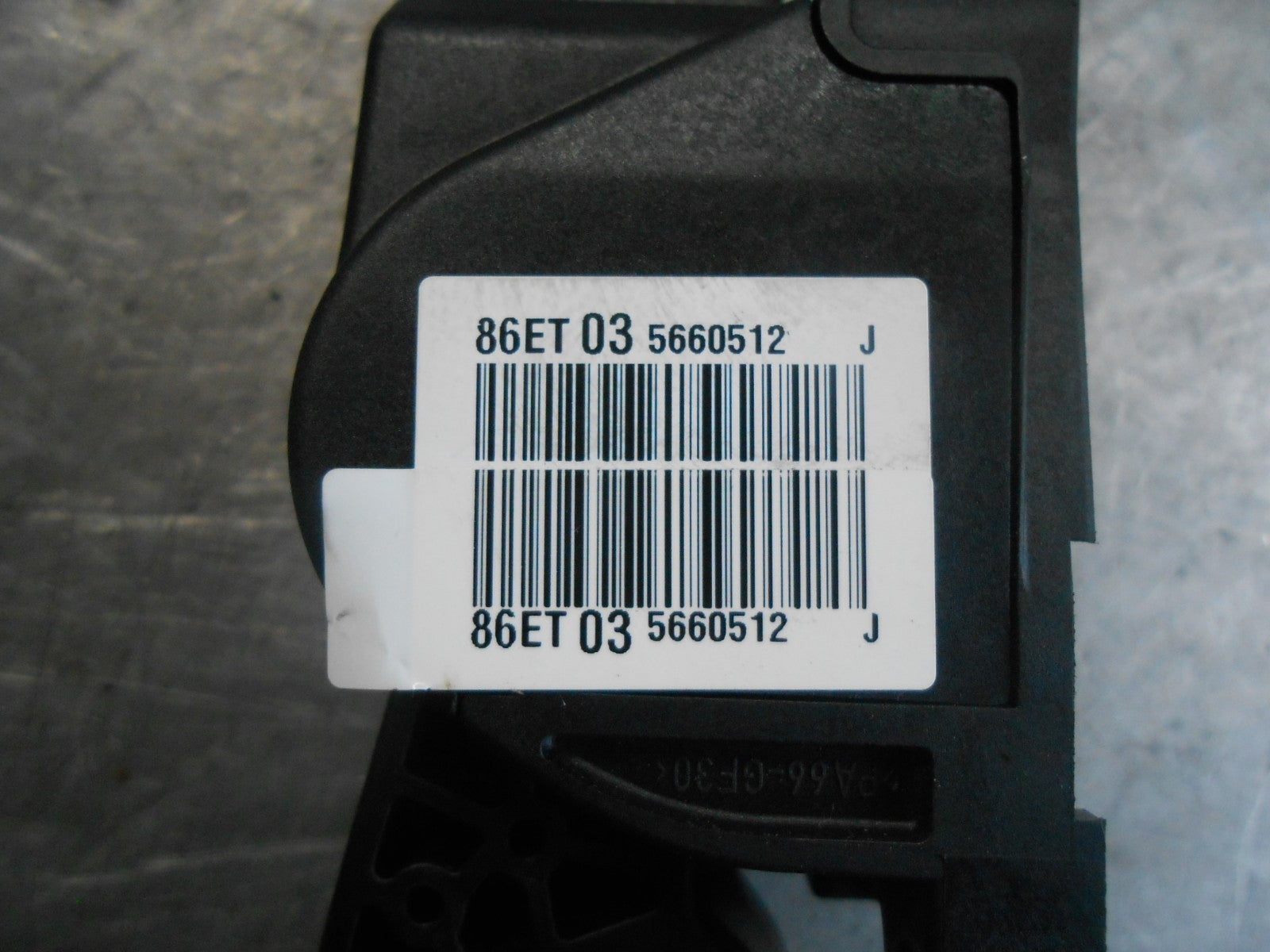 PEUGEOT 2008 1.6 BlueHDI (BHY) ELECTRIC ACCELERATOR PEDAL 9671434080