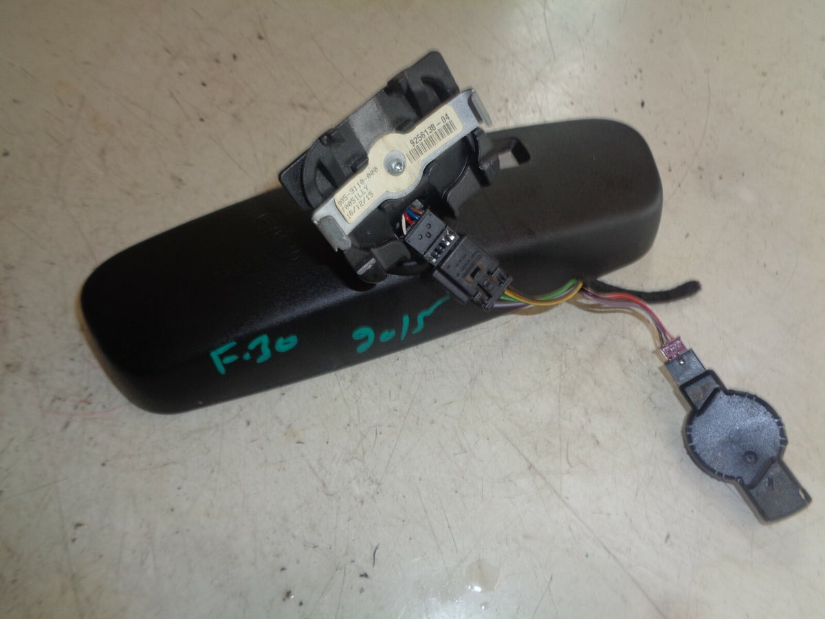 BMW 3 SERIES F30 2015 INTERIOR REAR VIEW MIRROR BLACK E11026662
