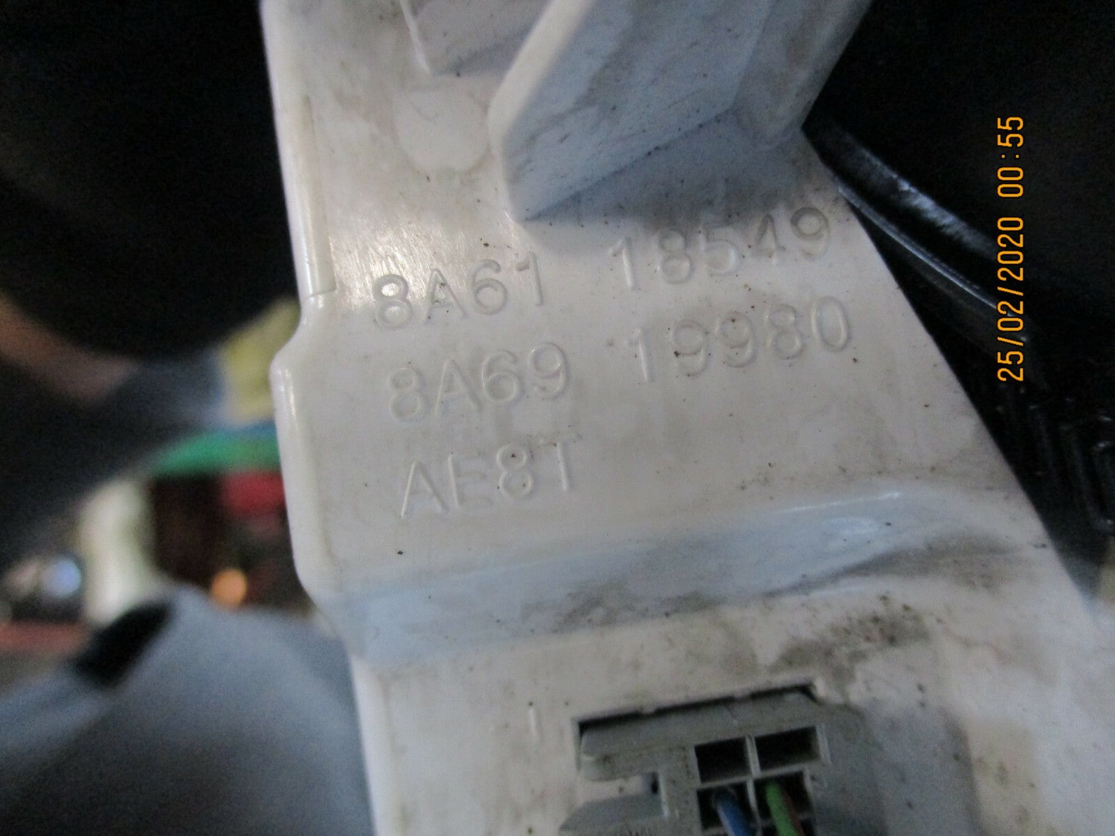 FORD FIESTA MK7 2014 HEATER CLIMATE CONTROL AC SWITCHES PANEL 8A6118549
