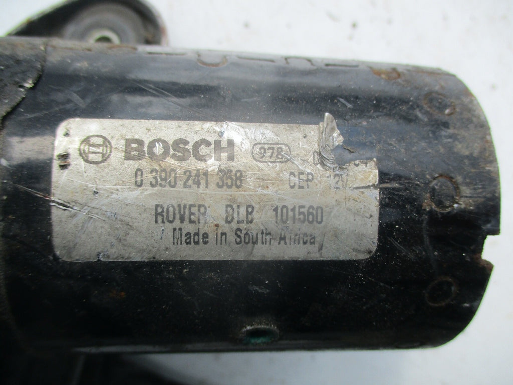 ROVER 75 MG ZT 2004 1.8 PETROL FRONT WIPER MOTOR AND LINKAGE 0 390 241 358