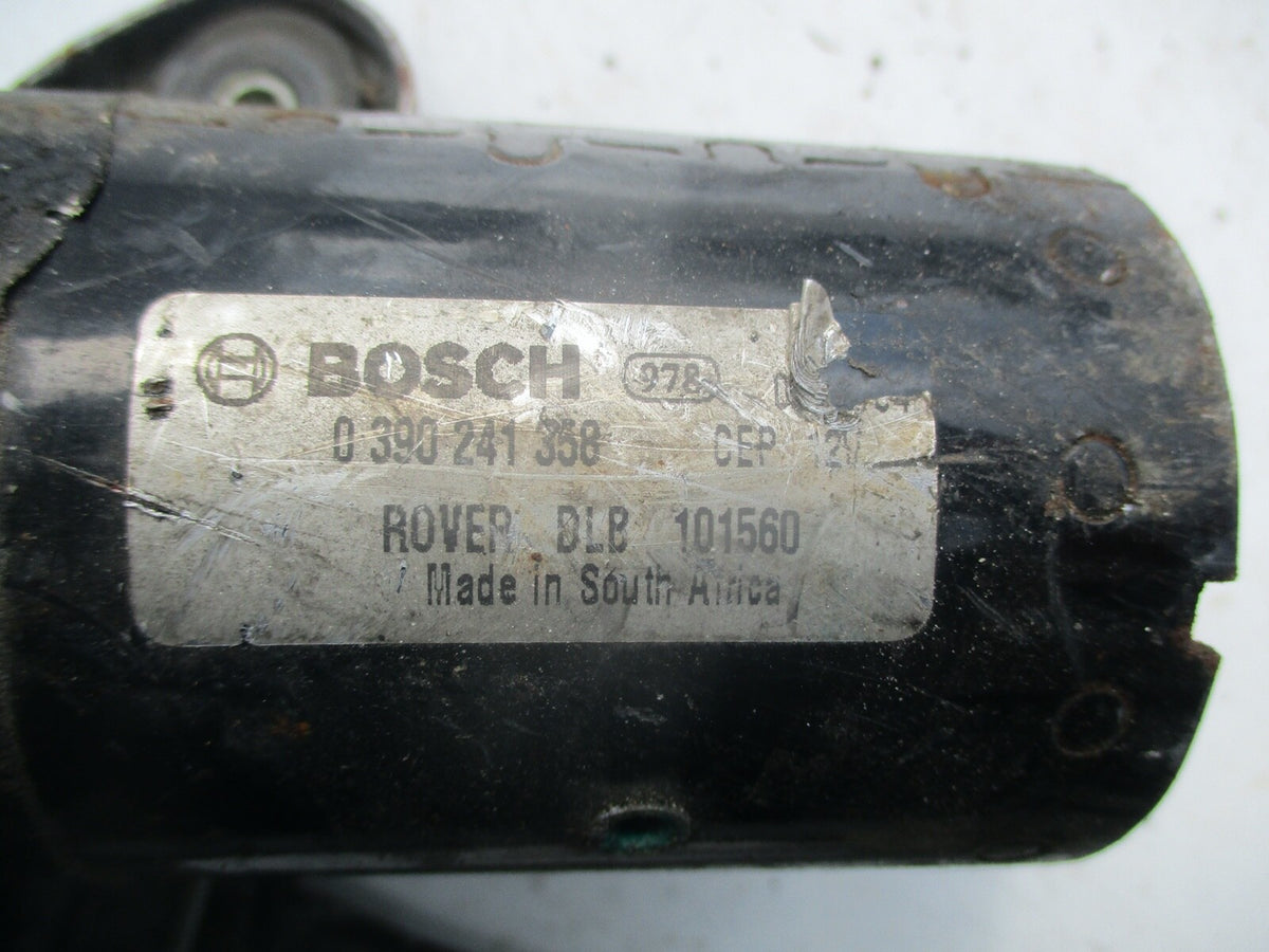 ROVER 75 MG ZT 2004 1.8 PETROL FRONT WIPER MOTOR AND LINKAGE 0 390 241 358
