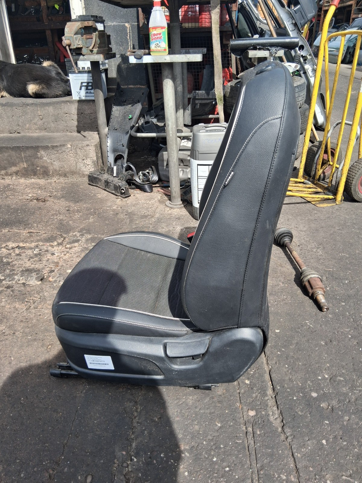 2021 KIA STONIC GT LINE NSF PASSENGER SIDE FRONT LEFT FABRIC SEAT