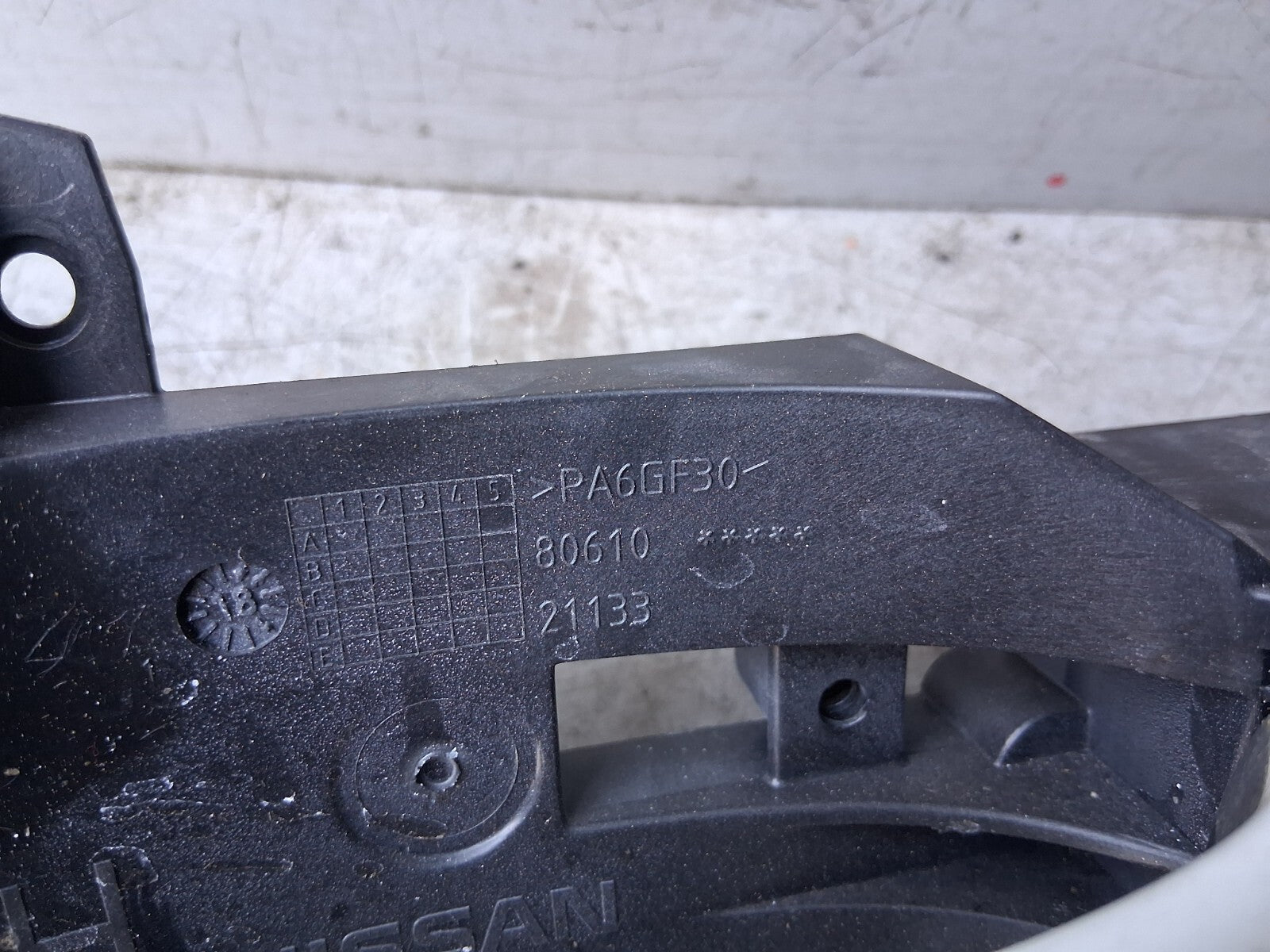 2019 NISSAN MICRA K14 OSF DRIVER SIDE RIGHT EXTERIOR DOOR HANDLE 8061021133