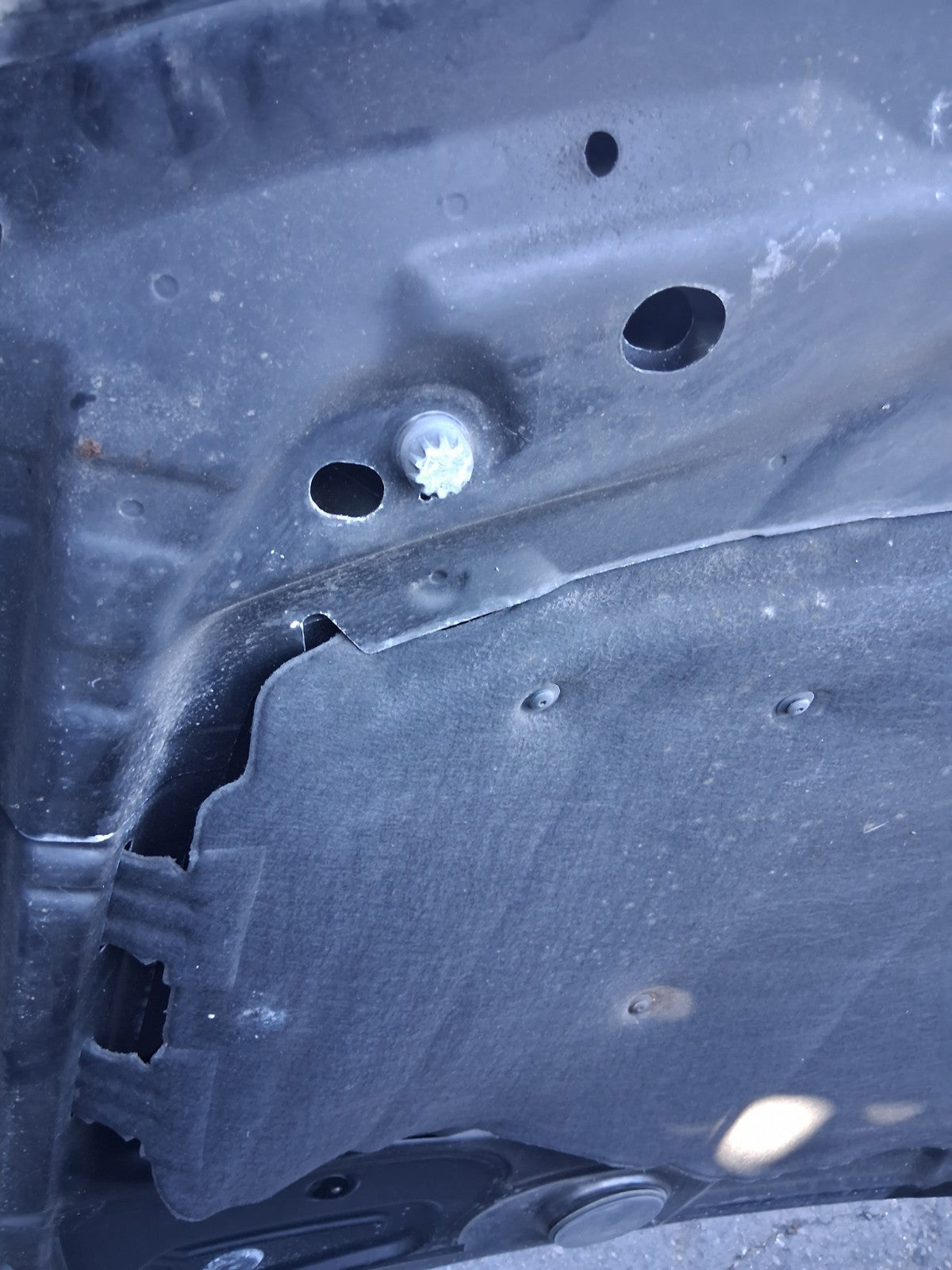 2004 BMW X3 E83 FRONT BONNET HOOD PANEL BLACK