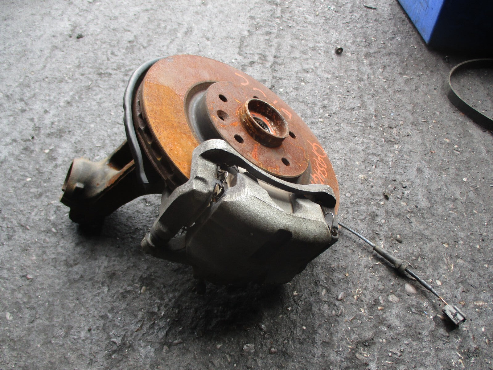 NISSAN QASHQAI J11 2021 1.3 PETROL NS PASSENGER SIDE WHEEL HUB CALIPER