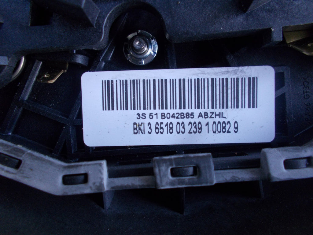 FORD STREETKA 2004 OS/ DRIVER SIDE STEERING WHEEL AIRBAG 3S51B042B85
