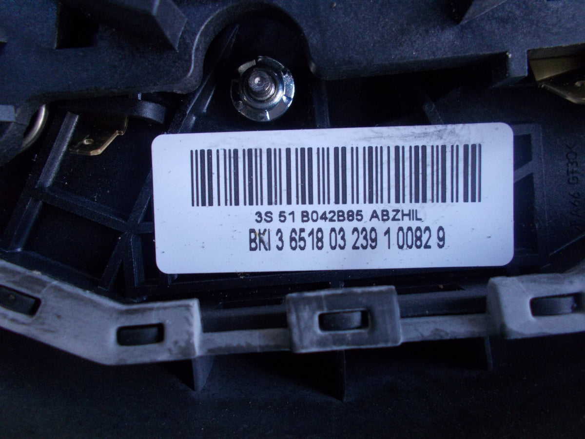 FORD STREETKA 2004 OS/ DRIVER SIDE STEERING WHEEL AIRBAG 3S51B042B85