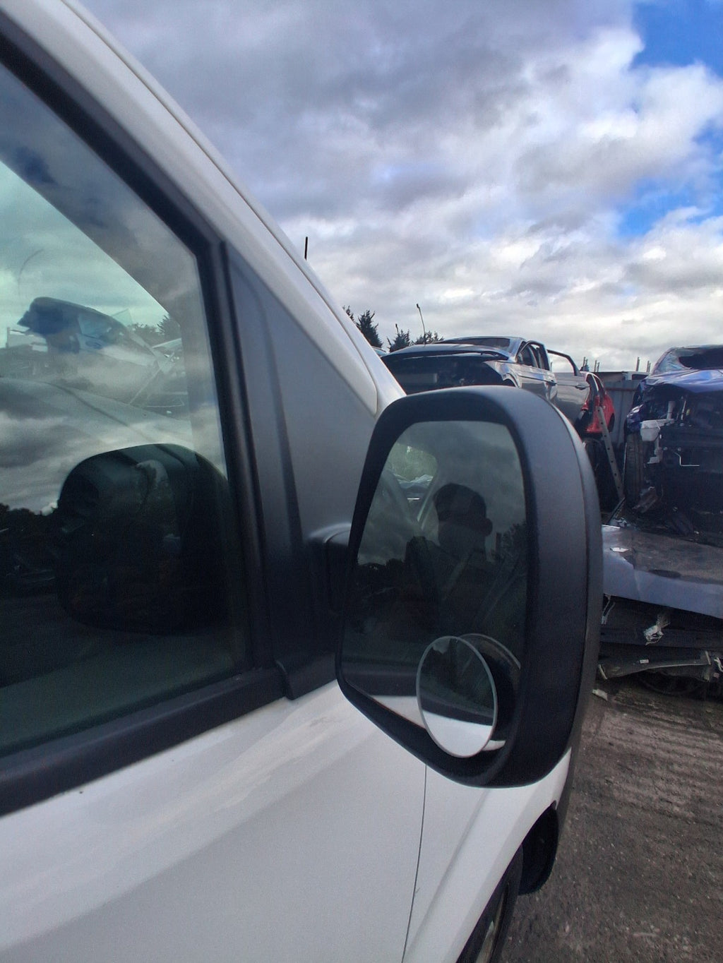 2019 CITROEN DISPATCH VIVARO MK3 OSF DRIVER SIDE FRONT WING MIRROR BLACK