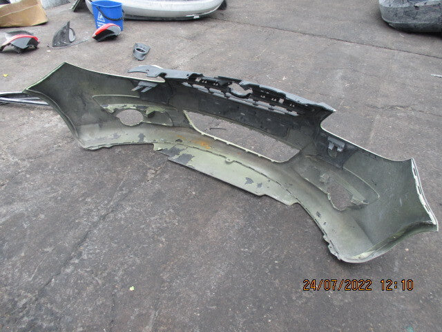 VAUXHALL CORSA D PREFACELIFT 2009 FRONT COMPLETE BUMPER GREEN