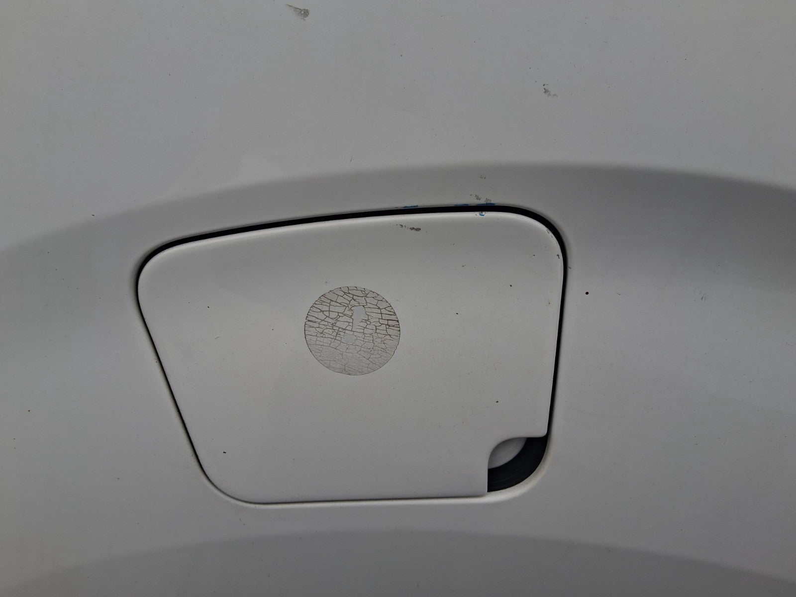 2019 CITROEN DISPATCH VIVARO MK3 FUEL FILLER FLAP WHITE EWP