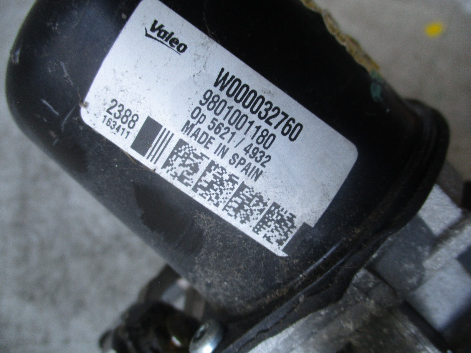2018 CITROEN CACTUS C4 MK1  FRONT WINDSCREEN WIPER MOTOR LINKAGES 9801001180