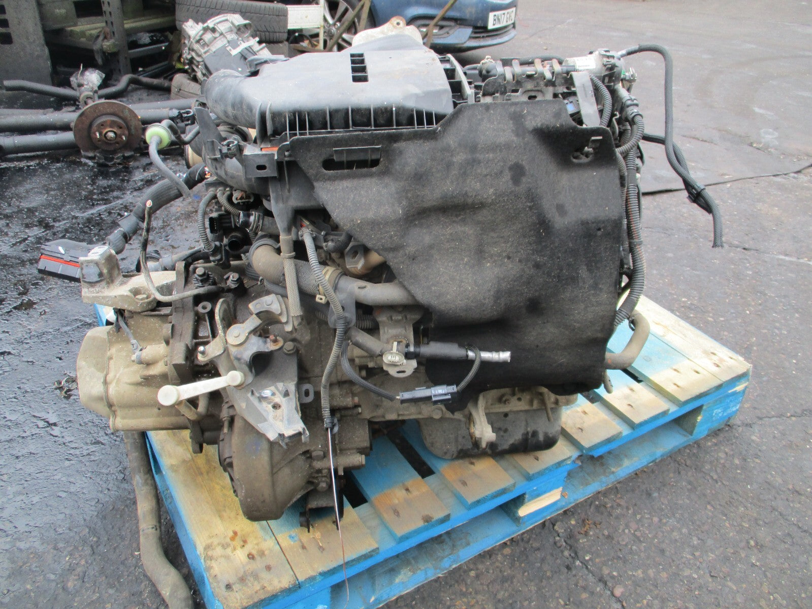 2019 VAUXHALL COMBO 1.6 DIESEL ENGINE BARE WITH PUMP & INJECTORS BHX B16DT