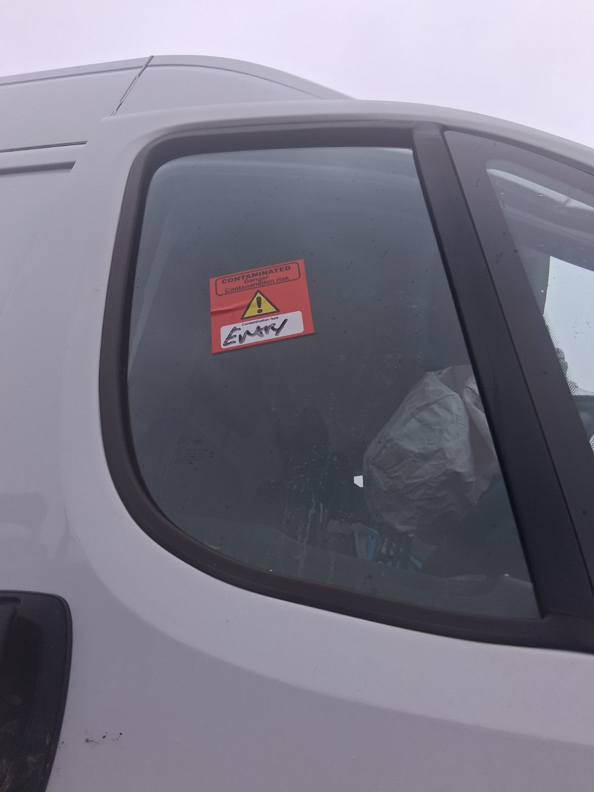 2025 FIAT DUCATO MK3 HIGH ROOF OSF DRIVER SIDE FRONT RIGHT DOOR WINDOW GLASS