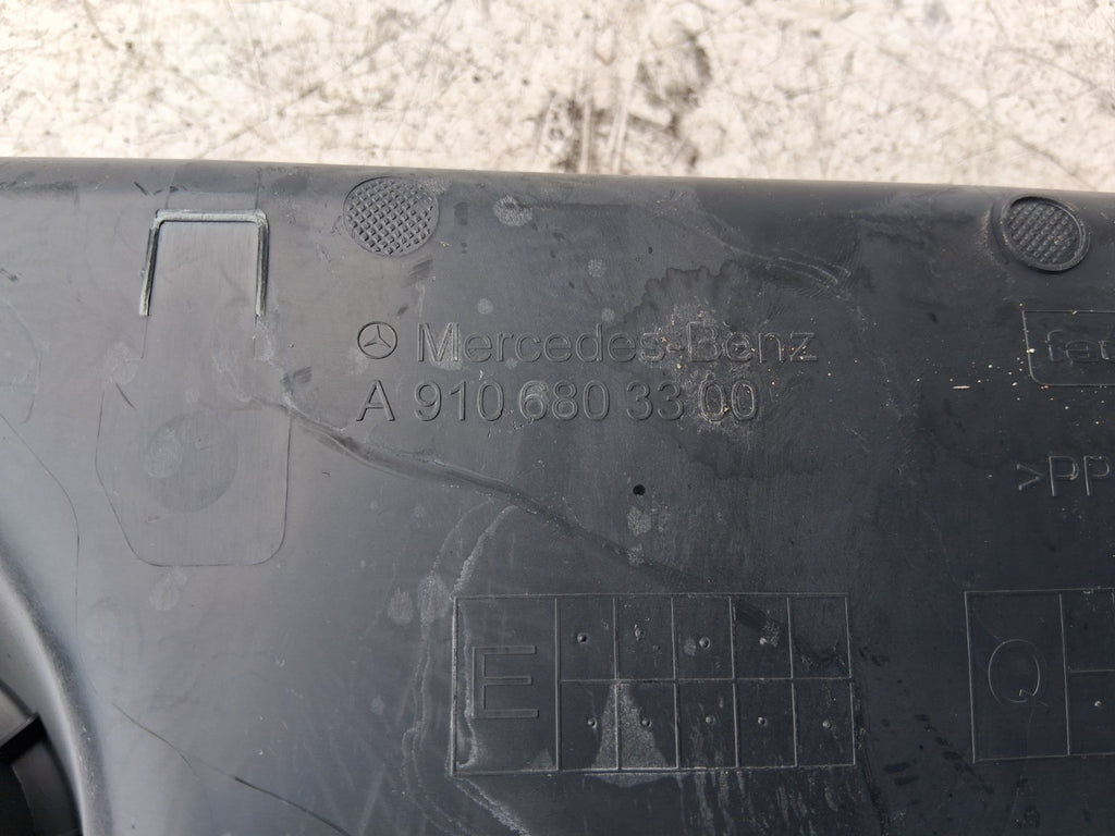 2021 MERCEDES SPRINTER W907 NSF PASSENGER SIDE DASH STORAGE TRIM A9106803300