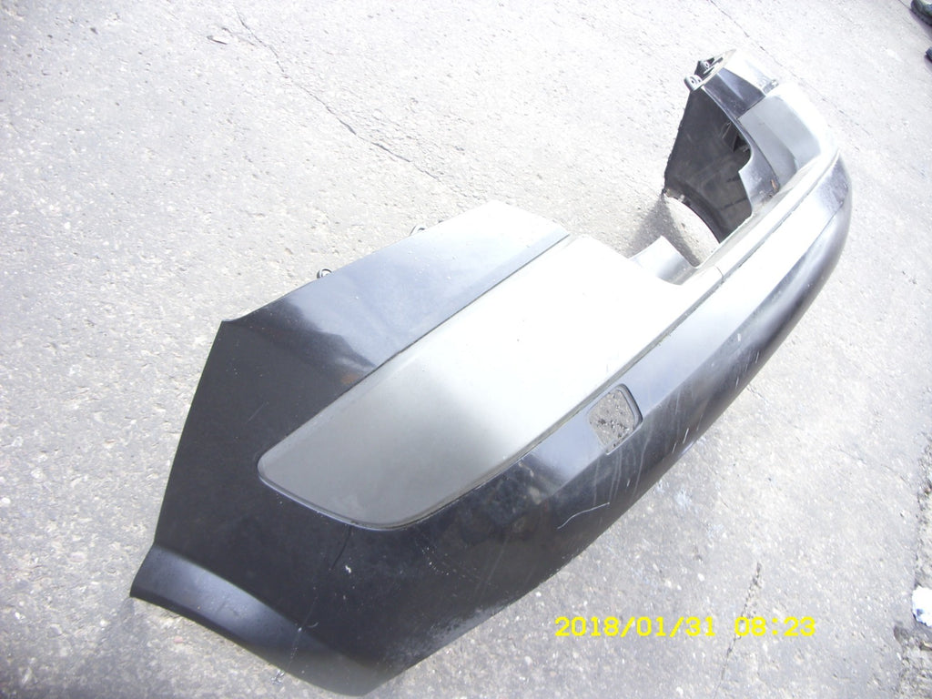 RENAULT MEGANE MK2 PRE FACELIFT 2006 HATCHBACK REAR BUMPER BLACK