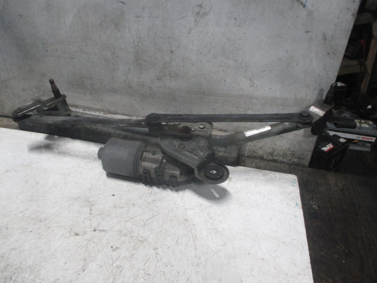 JAGUAR X TYPE 2007 FRONT WIPER MOTOR LINKAGES 1X4317504BH