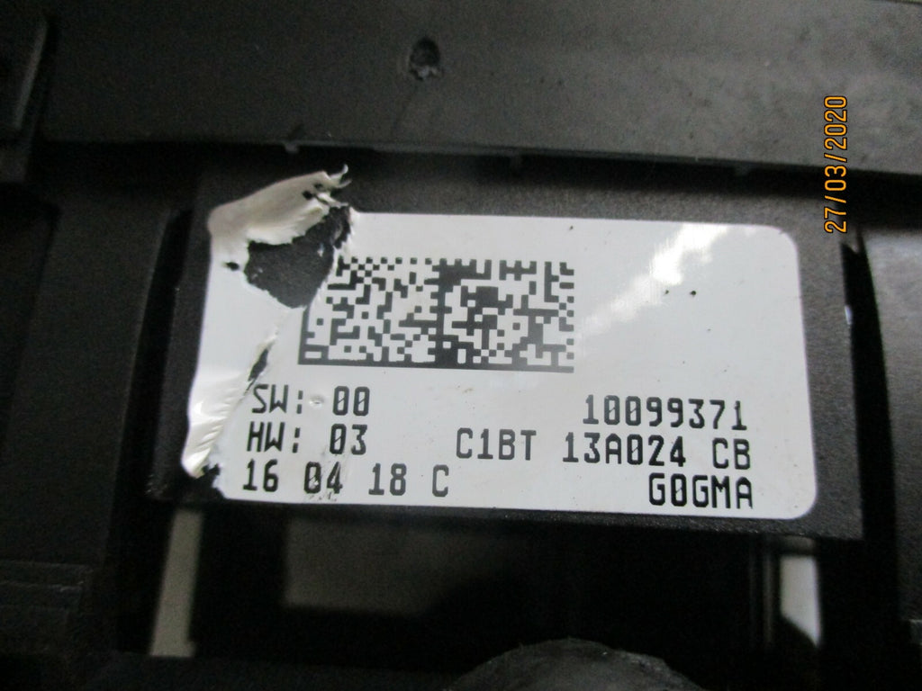 FORD FIESTA MK7 2011 HEADLIGHT ADJUSTMENT CONTROL SWITCHES PANEL C1BT13A024CB