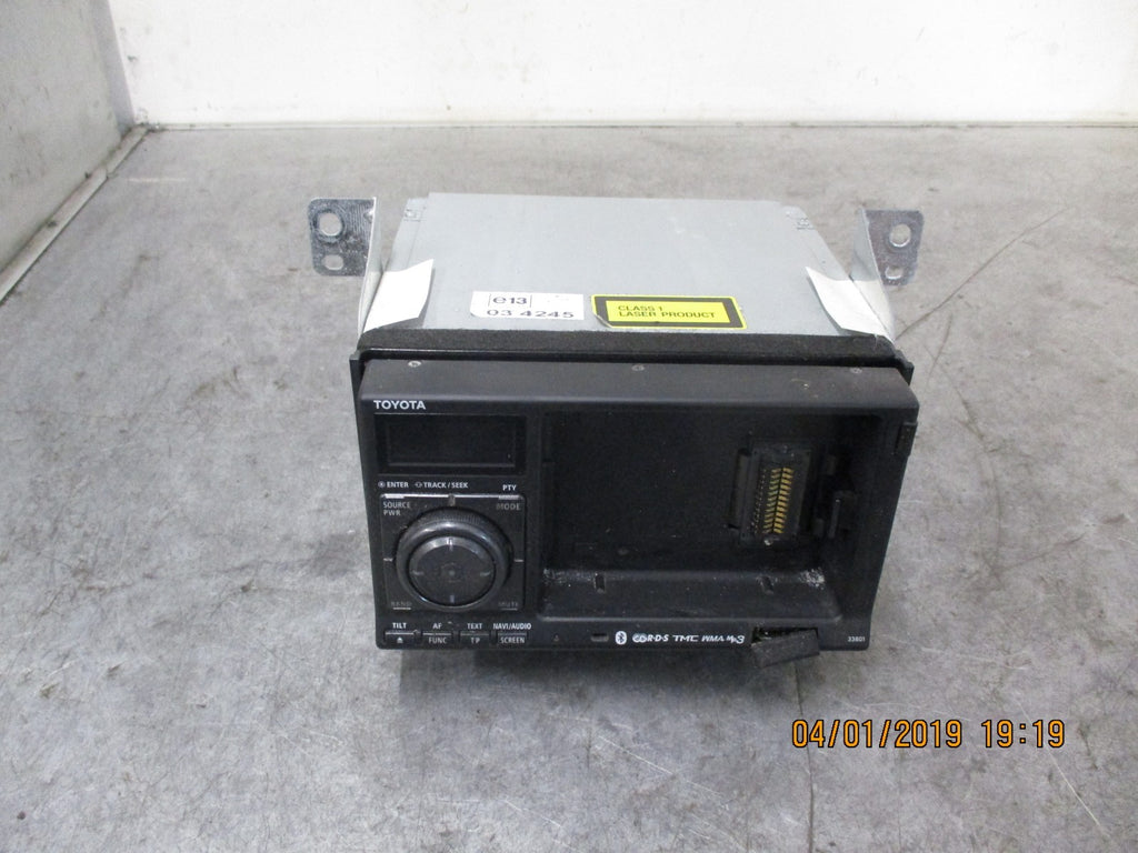 TOYOTA YARIS MK2 SAT NAV STERO HEAD UNIT