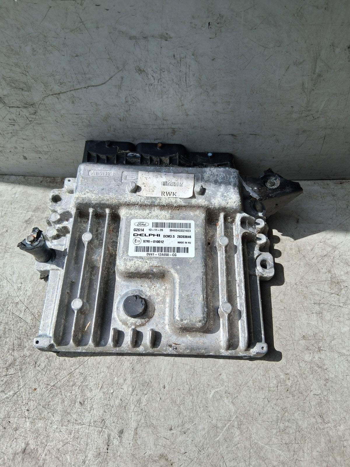 2013 FORD KUGA MK2 2.0 DIESEL ECU ENGINE CONTROL UNIT MODULE DV4112A650CG