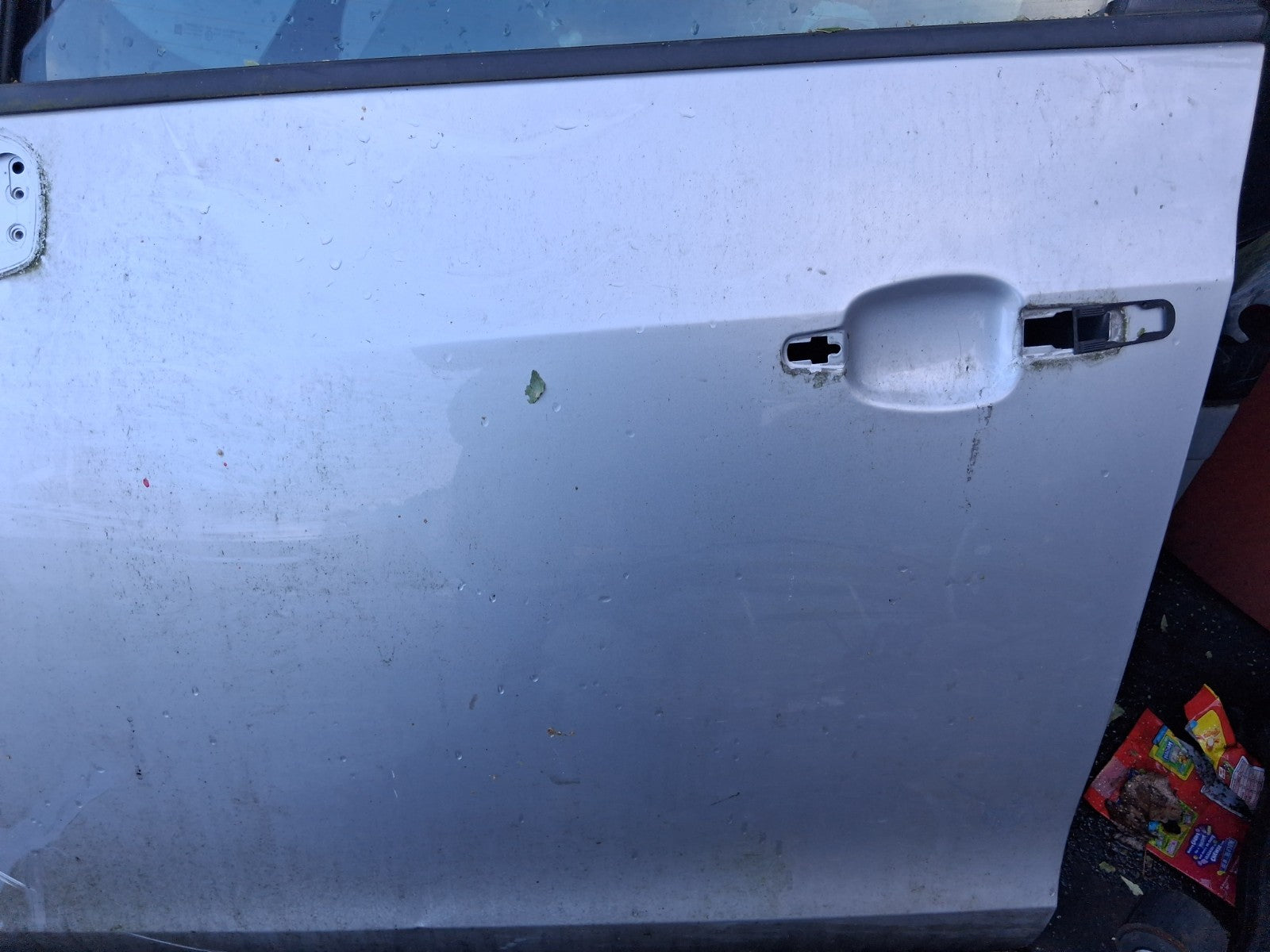 2016 VAUXHALL ZAFIRA C NSF PASSENGER SIDE FRONT BARE DOOR ARGON SILVER Z176