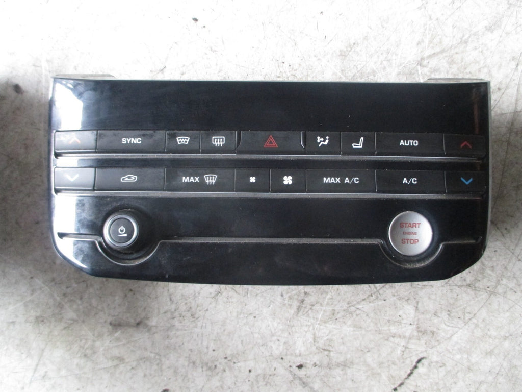 JAGUAR XE 2016 HEATER CONTROL PANEL ASSEMBLY GX7318C858HF