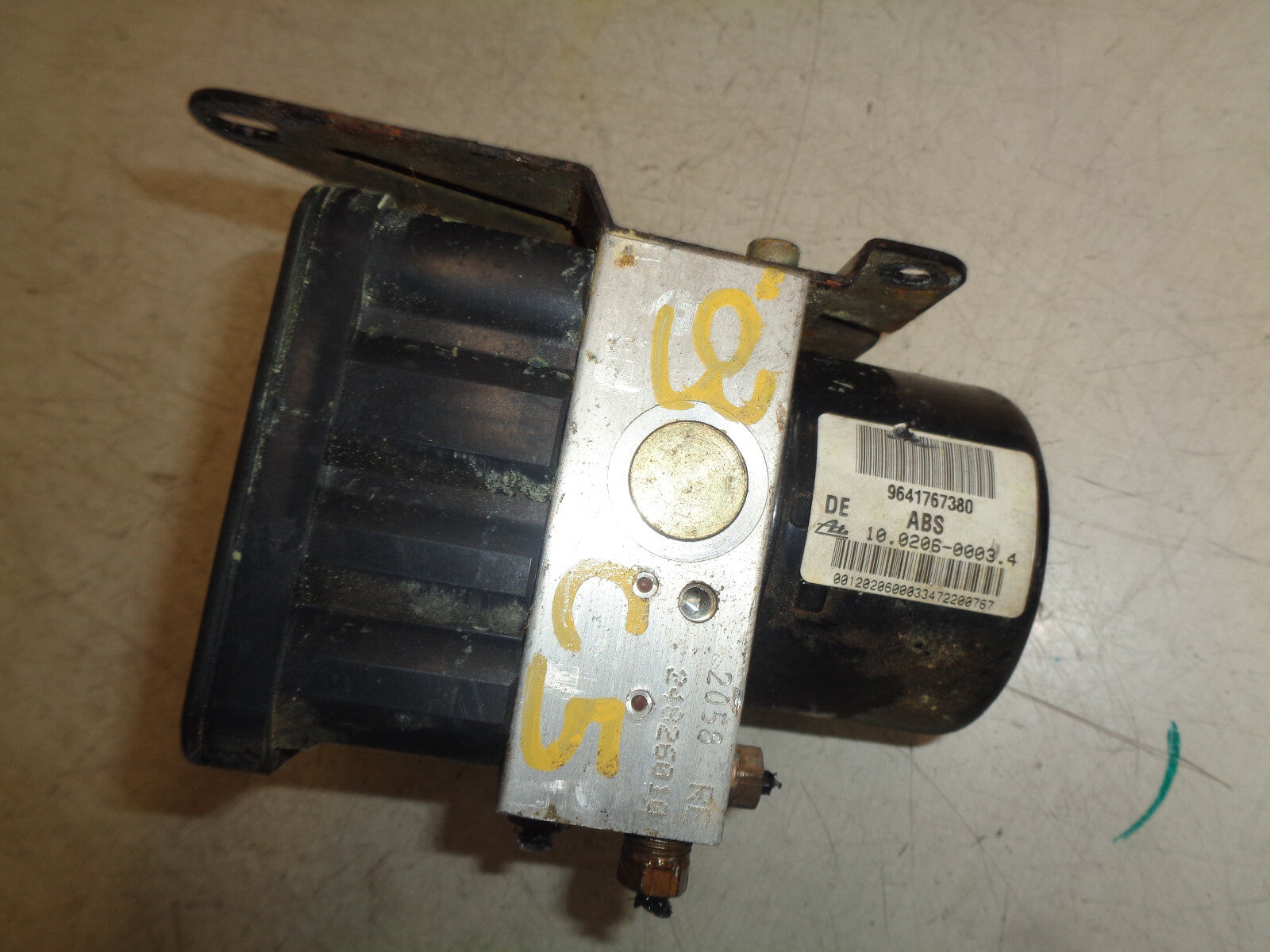 CITROEN C5 2003 2.0 DIESEL ABS PUMP MODULE 9641767380