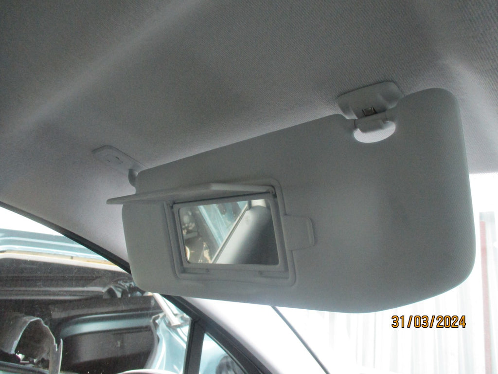 PEUGEOT 208 2016 NSF PASSENGER SIDE FRONT INTERIOR SUN VISOR SHADE