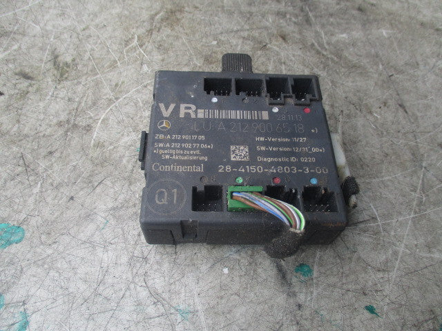 2007 MERCEDES C CLASS W204 OSF DRIVER SIDE ECU CONTROL MODULE A21290006518