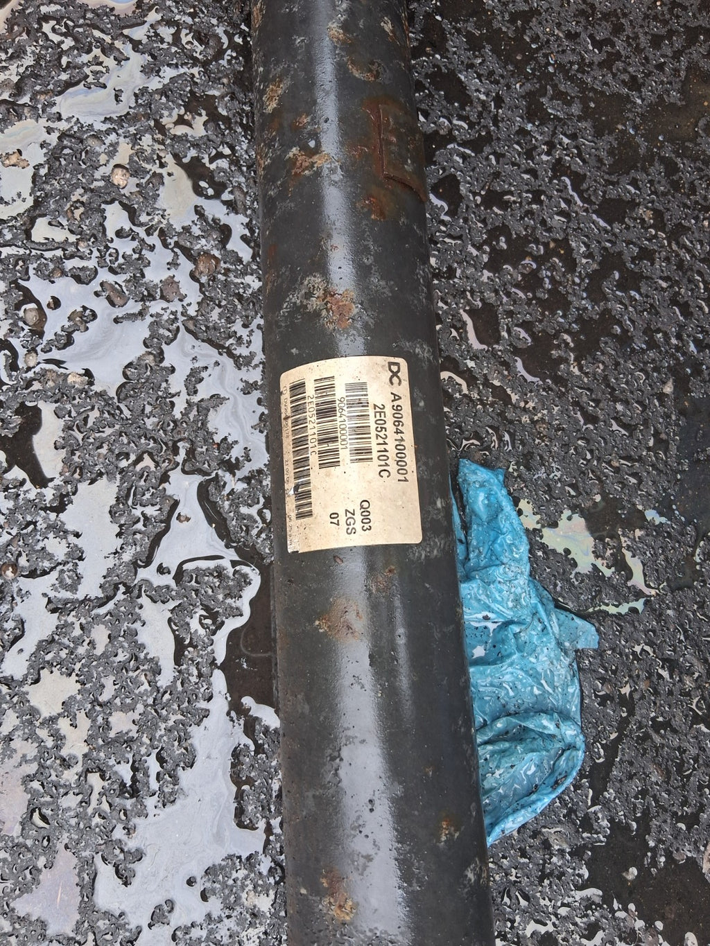 2016 MERCEDES BENZ SPRINTER W906 2.1 DIESEL PROP SHAFT A9064100001 A9064101306