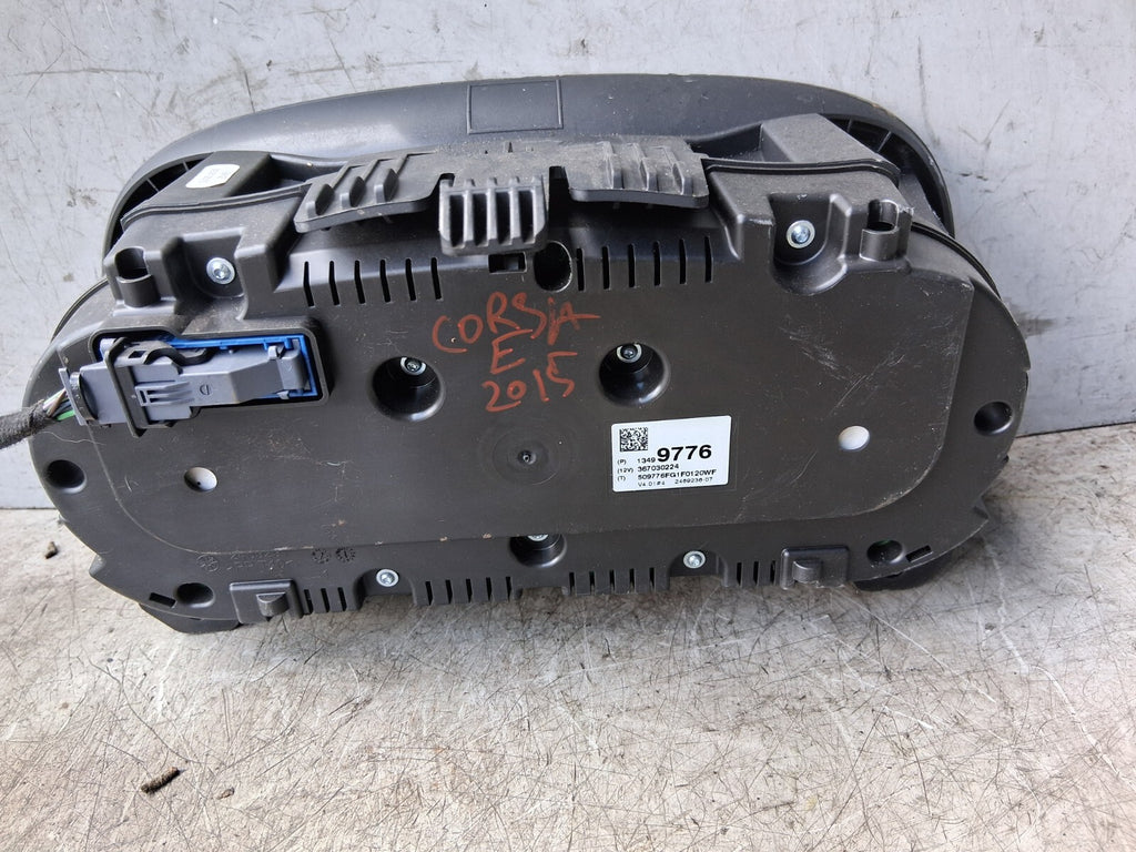 2015 VAUXHALL CORSA E SPEEDO SPEEDOMETER INSTRUMENT CLUSTER 13499776
