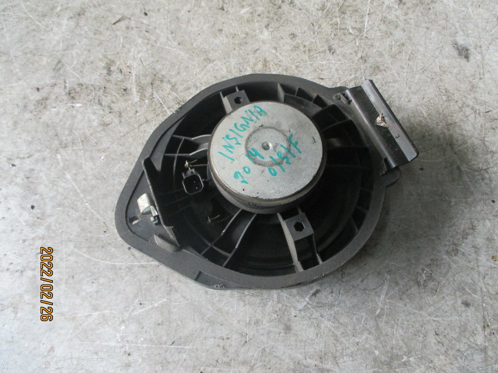 VAUXHALL INSIGNIA 2014 MK1 NSF FRONT PASSEMGER SIDE DOOR SPEAKER