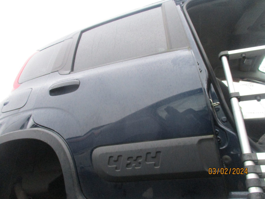 FIAT PANDA 319 2017 OSR DRIVER SIDE REAR BARE DOOR MEDITERRANEAN BLUE 567/A